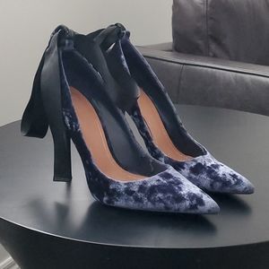 Zara suade stilettos